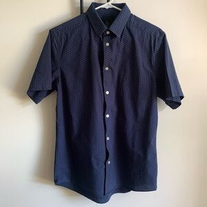 H&M shirt sleeved button down shirt size M